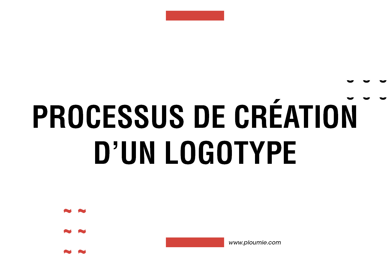 Bannière processus création d'un Logotype